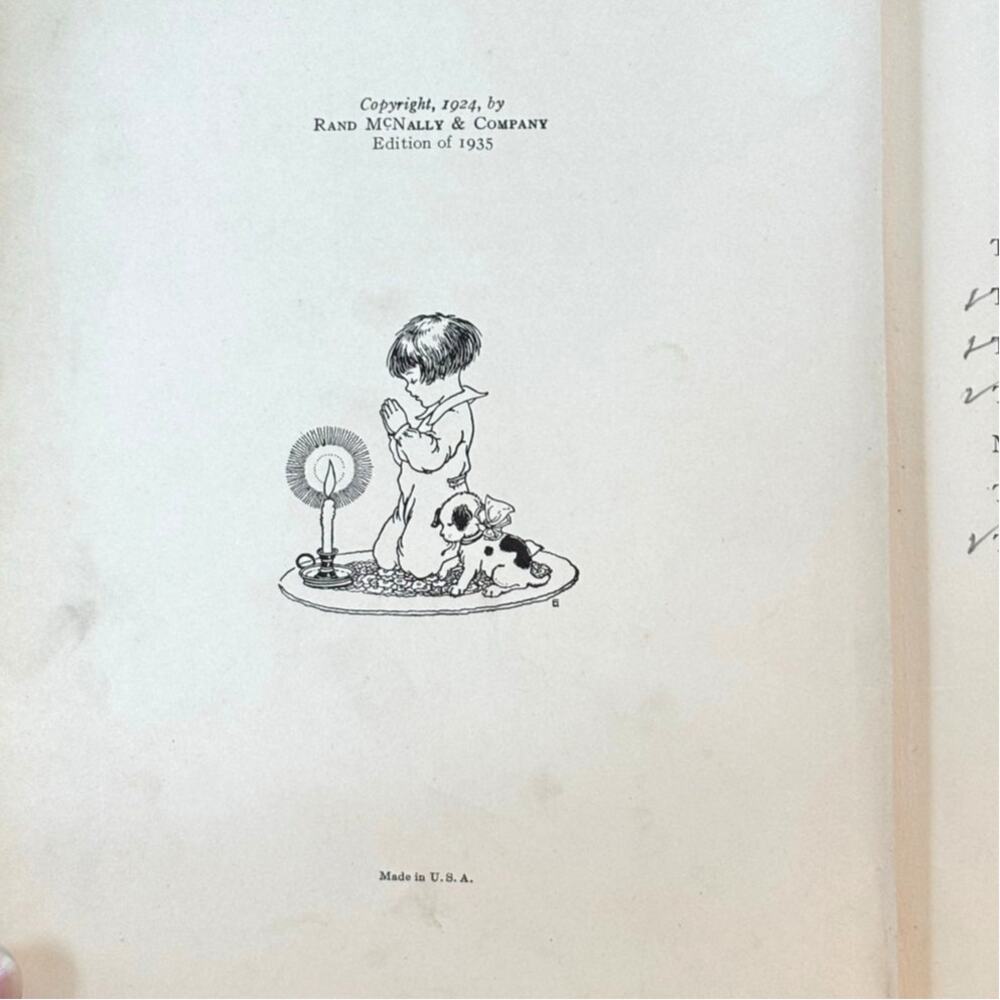 1935 Ed. Tucked-In Tales Book by Patten Beard, Rand McNally, Hardcover - Picture 5 of 7